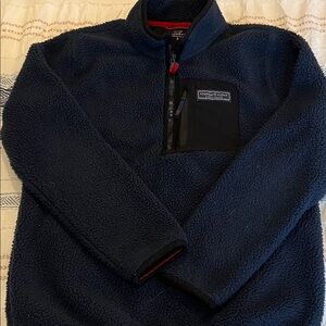 Vineyard Vines Kids Fleece in Navy and Black